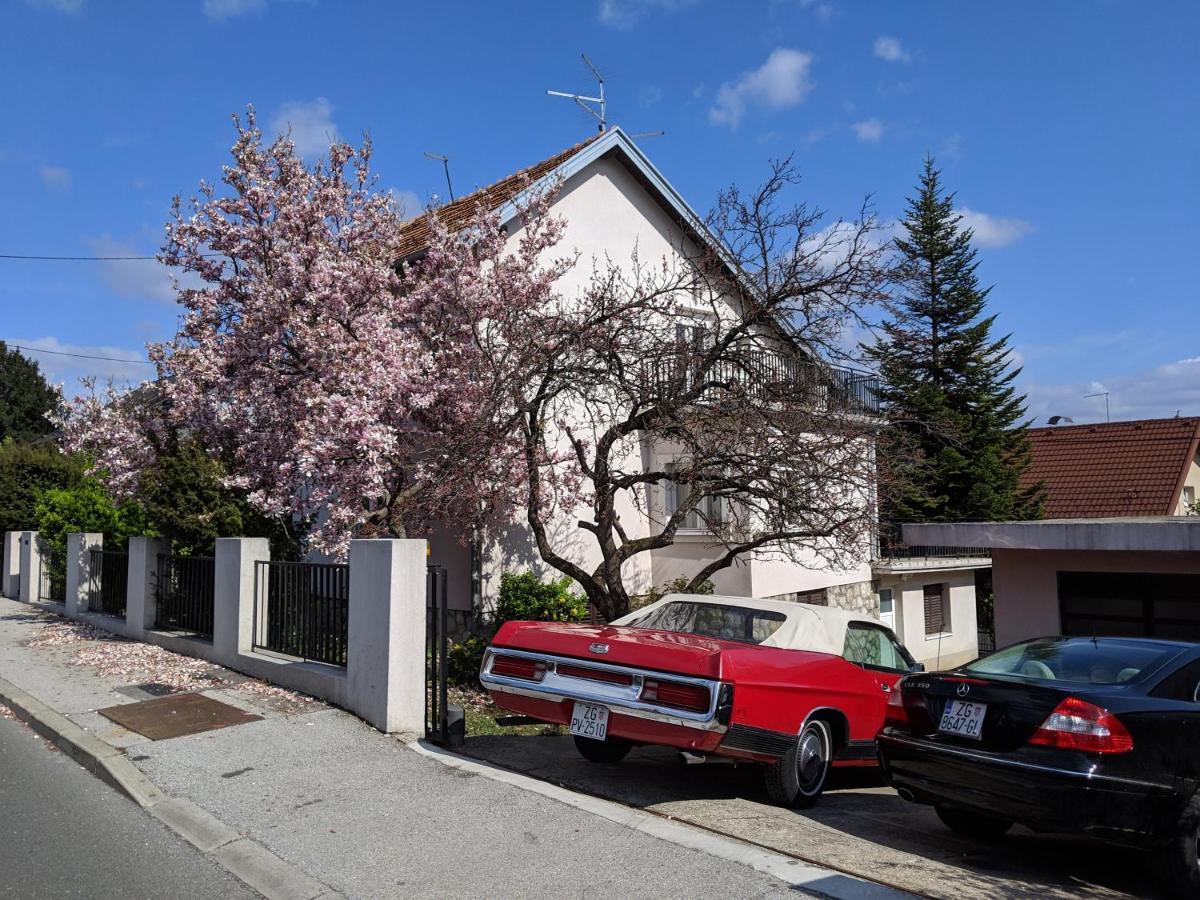 Twin-Magnolias Condo With Garden, Parking & Ev Station Záhřeb Exteriér fotografie